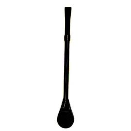 BOMBILLA ACERO INOXIDABLE 19CM SUELTA NEGRA