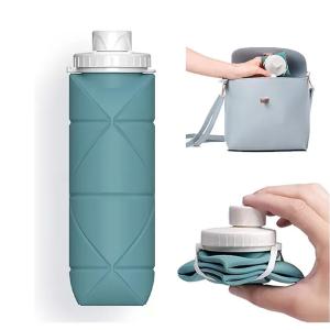 BOTELLA PLEGABLE SILICONA 600Ml