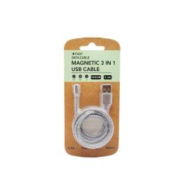 CABLE MAGNÉTICO USB ULELA (SIN CONECTOR)