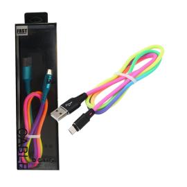 CABLE MICRO USB MULTICOLOR