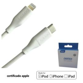 CABLE TIPO C A IPHONE CERTIFICADO APPLE 1.2m