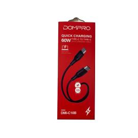 CABLE TIPO C A TIPO C DOMIPRO