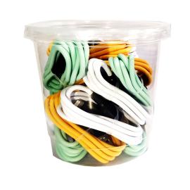 CABLE TIPO C COLORES PACK POR 12