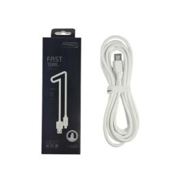 CABLE TIPO-C TREQA 1 MT 8063 CAJA NEGRA