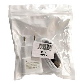 CARGADOR TIPO C 2.1A EN BOLSA