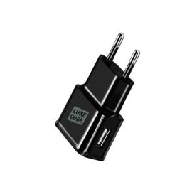 CARGADOR TIPO FICHA 2.1A/1USB EN BOLSA