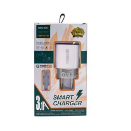 CARGADOR  USB FICHA CARGA RAPIDA
