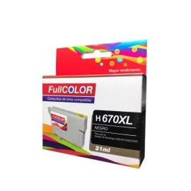 CARTUCHO 670XL BK