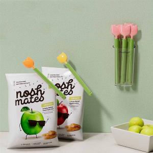 CERRADORES MAGNÉTICOS CON DISEÑOS FLORES X 5