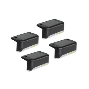 LUZ SOLAR PARA ESCALERA Y  CANTEROS PACK X 4