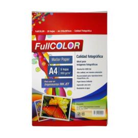 PAPEL MAGNETICO X 5 HOJAS MATE