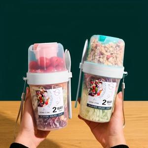 RECIPIENTE PLASTICO 2 NIVELES CON ADEREZO