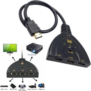 SWITCH HDMI 3 PUERTOS 4K