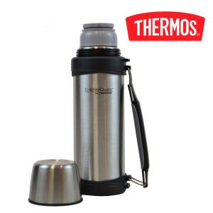 TERMO THERMOS CAFÉ 1LITRO  ACERO COLOR PLATEADO