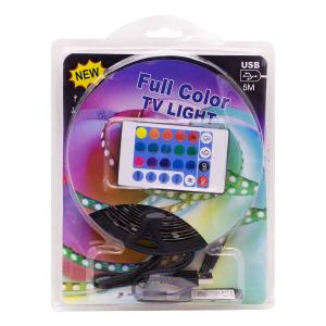 TIRA LUCES LED 5M  RBG BLUETOOTH Y CONTROL REMOTO