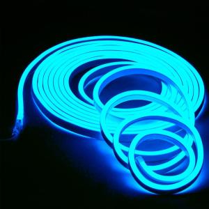 TIRA LUZ NEON LED 5M 220V AZUL