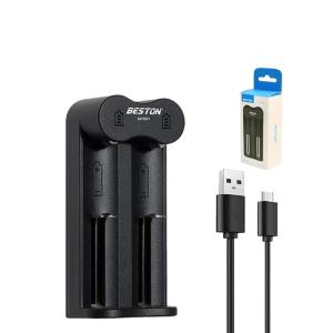 cargador de bateria 18650 x 2